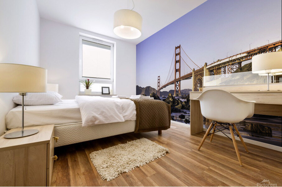 Golden Gate Bridge Mural print