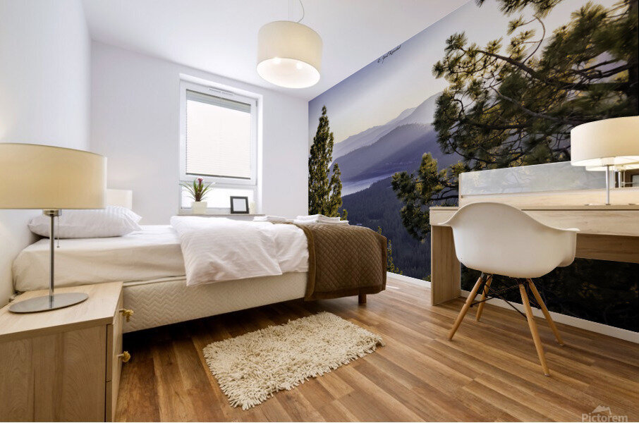 Lake Tahoe Sunrise Mural print