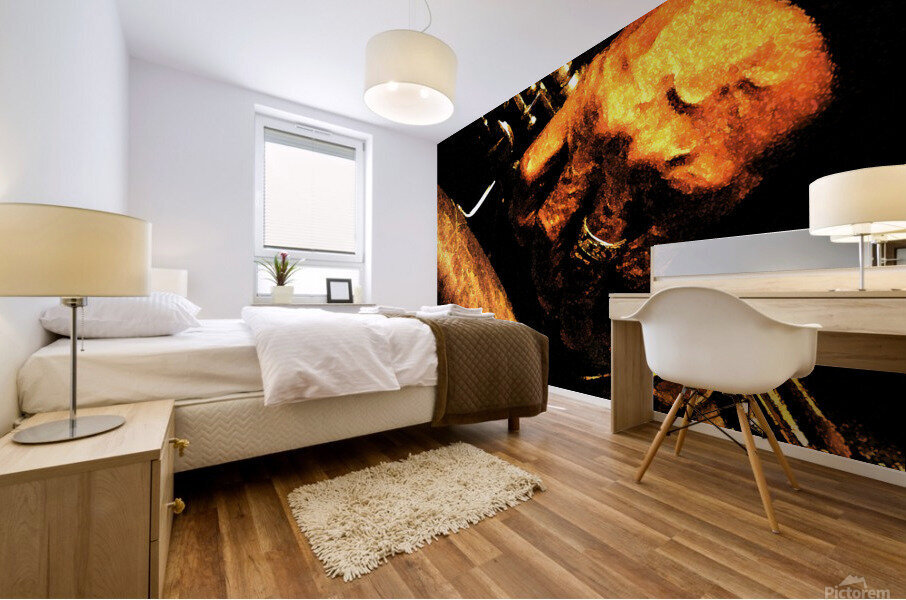 Brass Tenor  Mural print