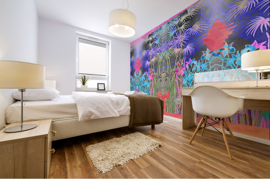 Shambala Garden  Mural print