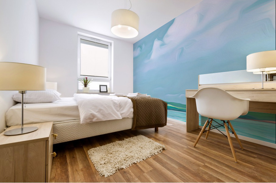 TROPICAL TURQUOISE SEA Mural print