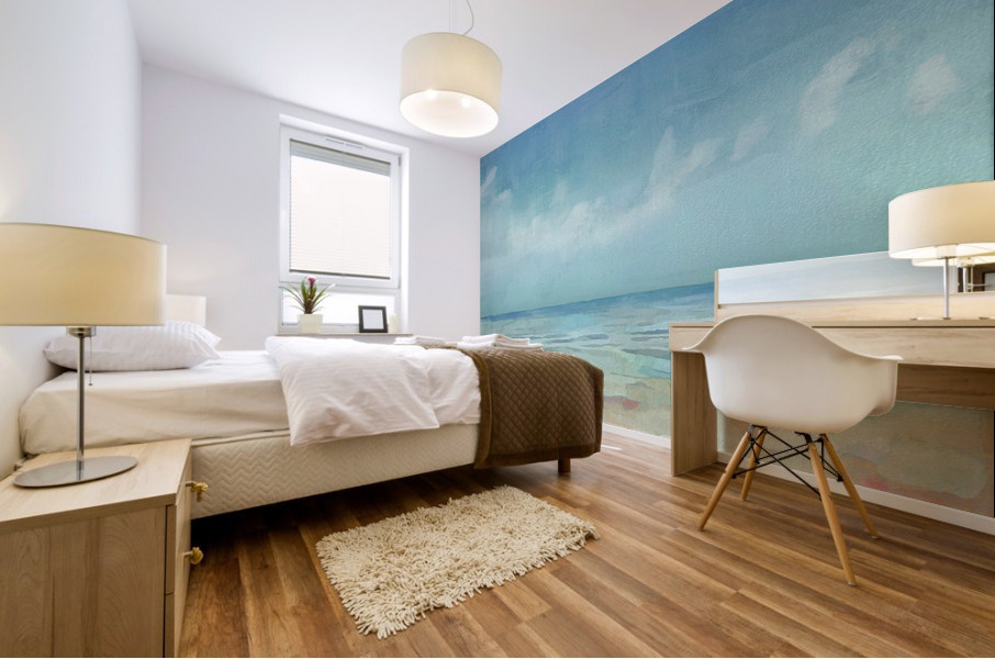 SEA SAND SKY Mural print