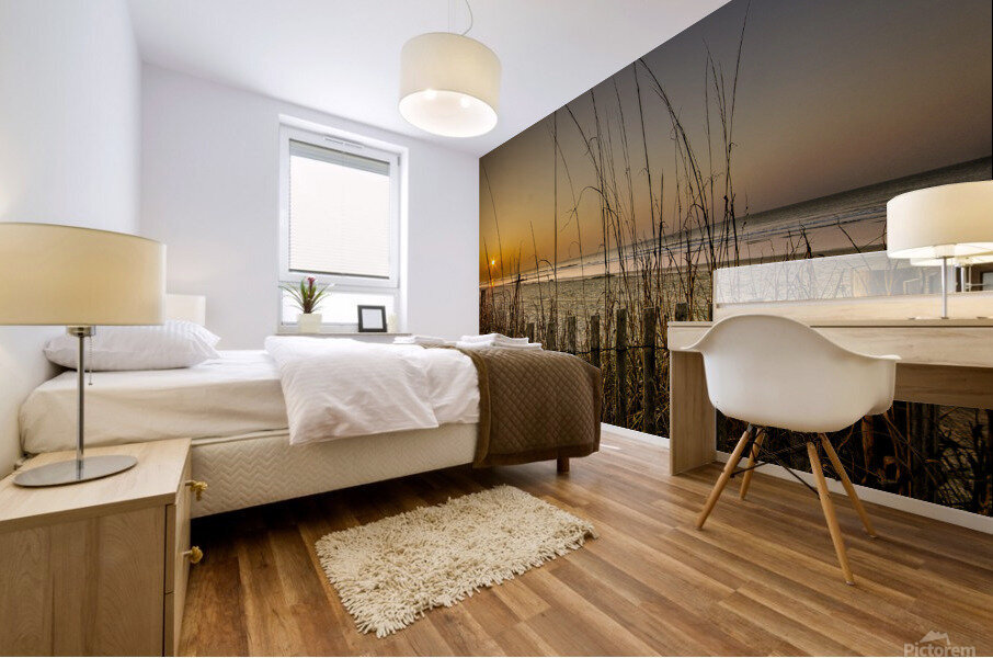 Sunrise At The Beach Impression murale