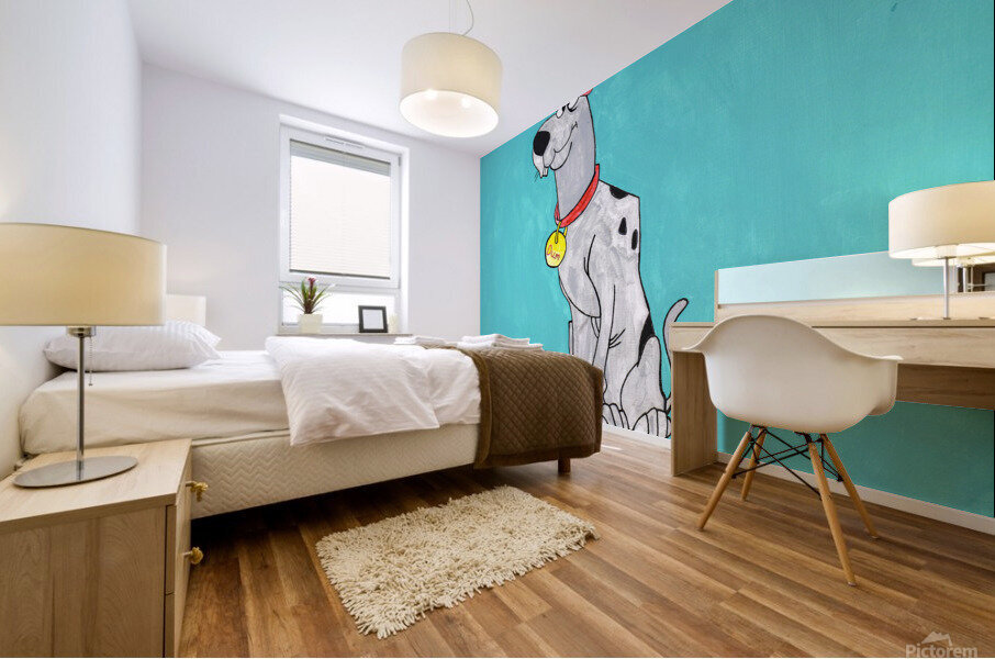 Scooby Dum. Matt G Mural print