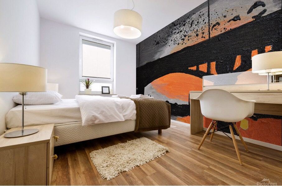 Batman Used to Live Here. Gene H Mural print