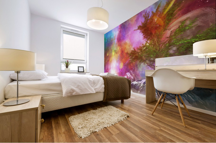 Octavias Moon Mural print