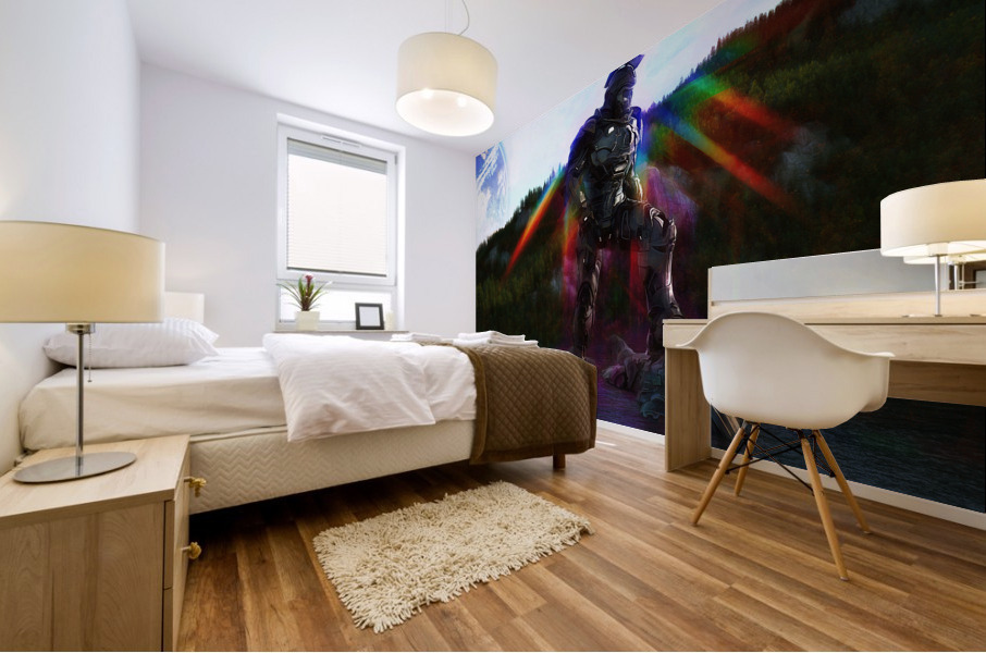 Bellator Vicit or Warrior Conquered Mural print