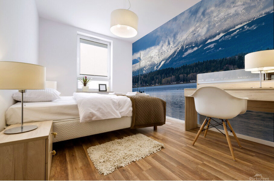 Morning Wait Mural print