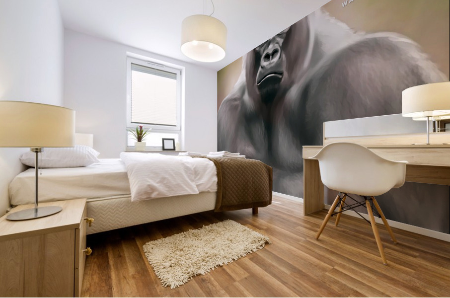 Digital Ape 1 Mural print