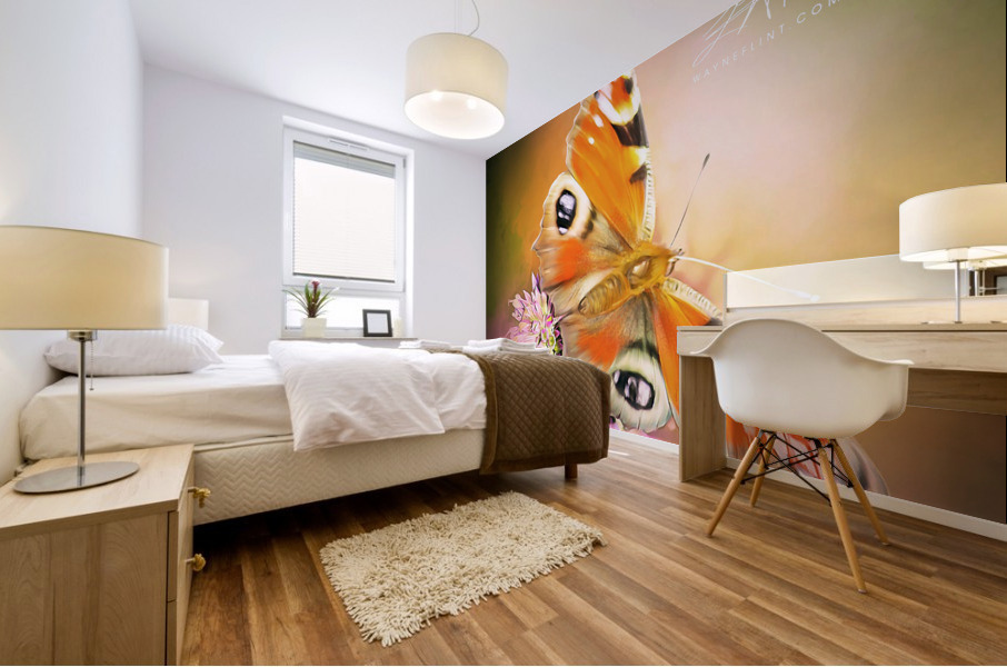 Digital Butterfly 2 Mural print