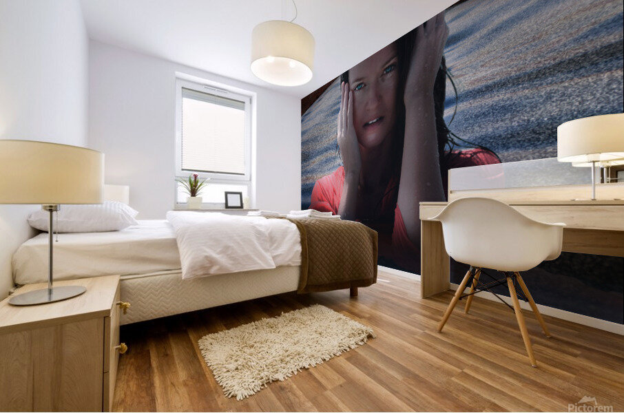 Swim Mural print