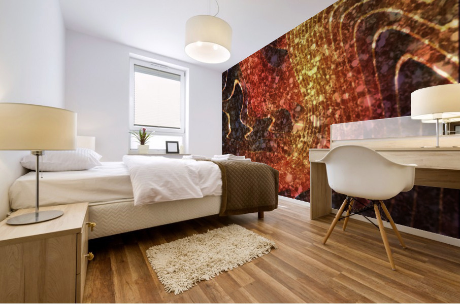 Dragon Fire Mural print