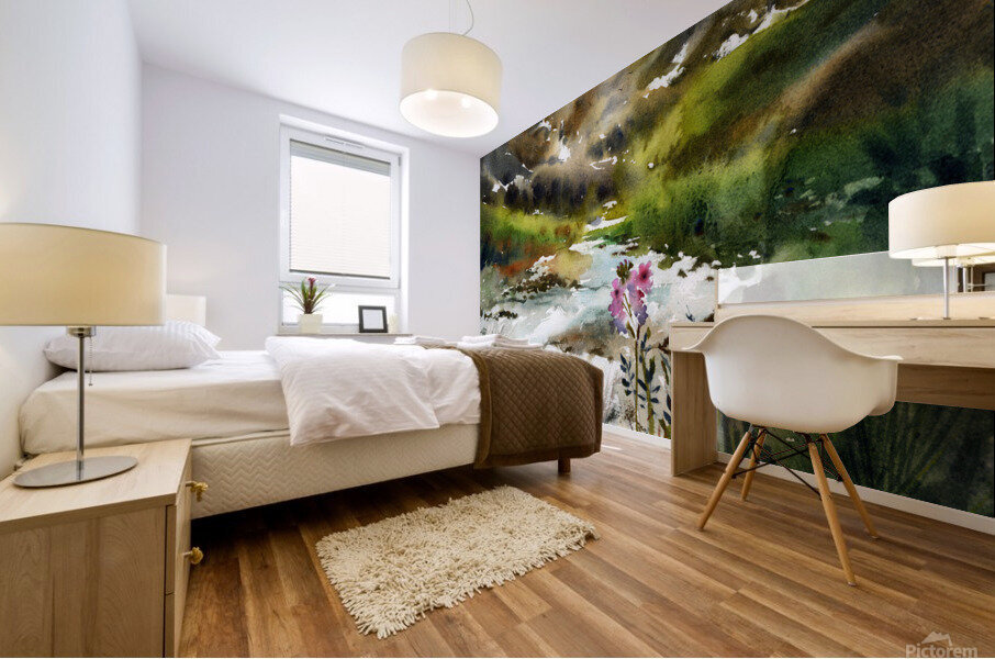 Mountain Creek Mural print