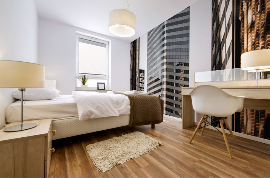 Downtown Office Building Mural print