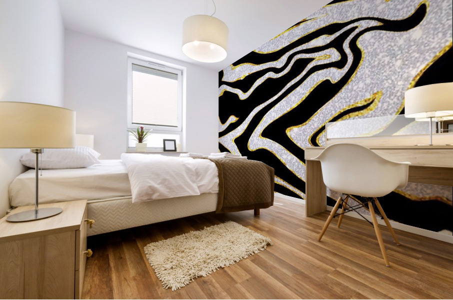 Zebra Mural print