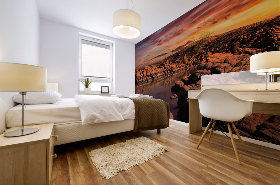 Watson lake  Az Mural print