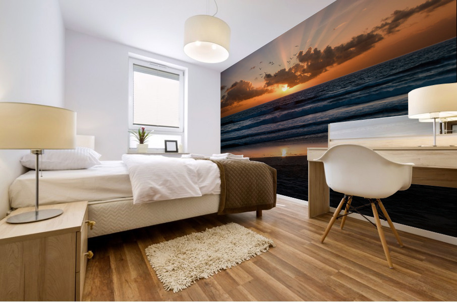 Beach Paradise Mural print