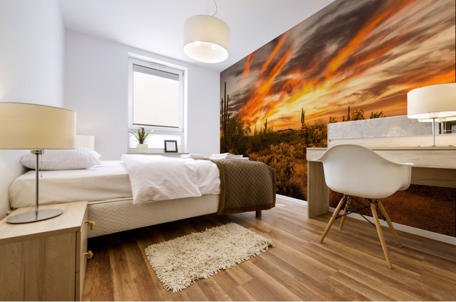 Southwest Sunset Mural print