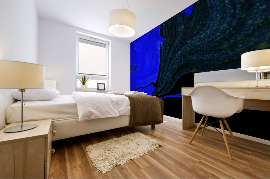 Azure Mural print