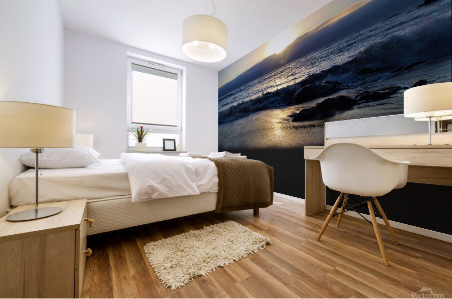 Garrapata Beach Carmel by the Sea CA 30 Sunset Mural print