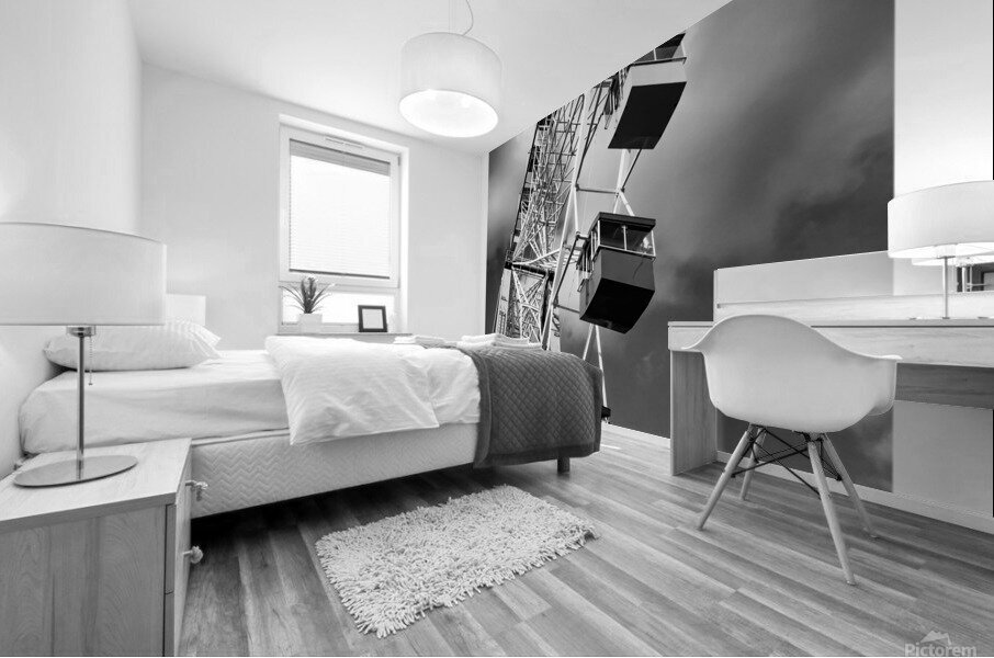 Ferris Wheel Mural print