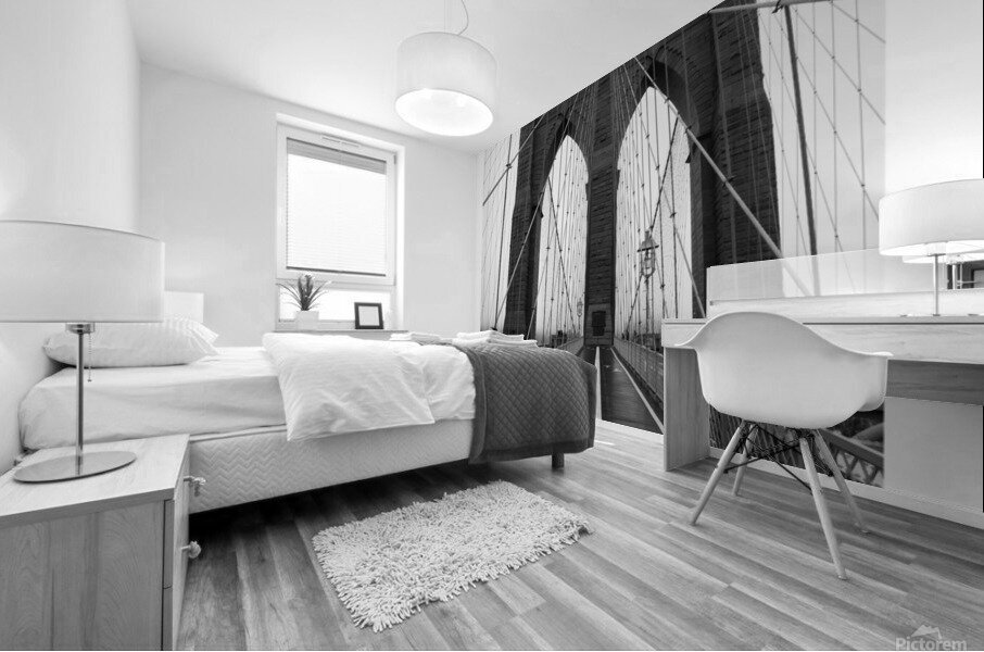 Brooklyn Bridge Mural print