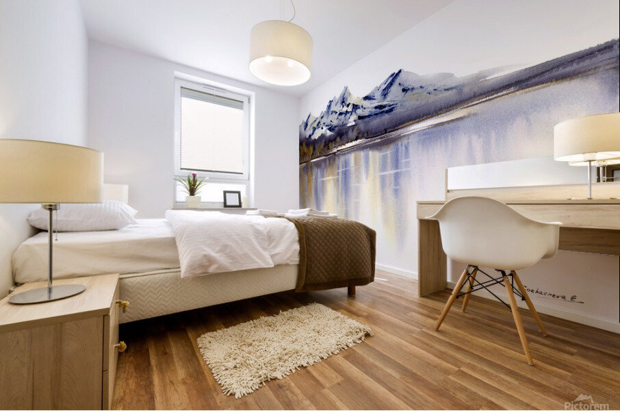Mountain Mural print