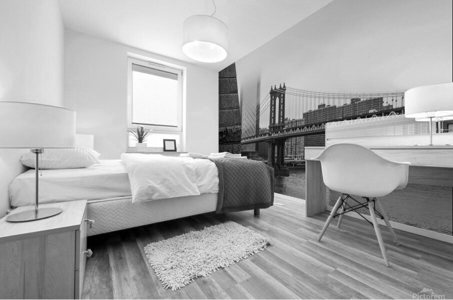 Manhattan Bridge 02 Mural print