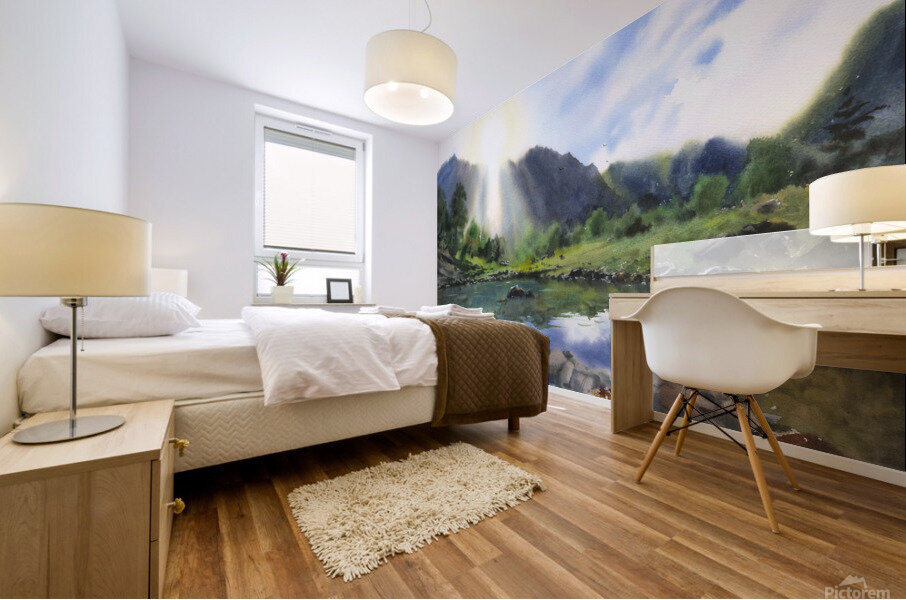 Mount Arkhyz 2 Mural print