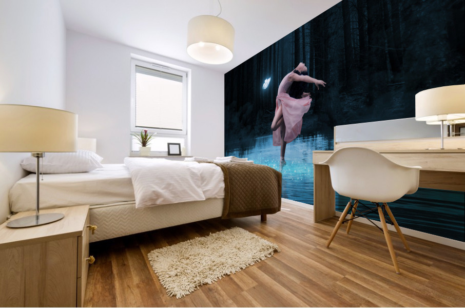Majestic ballerina Mural print