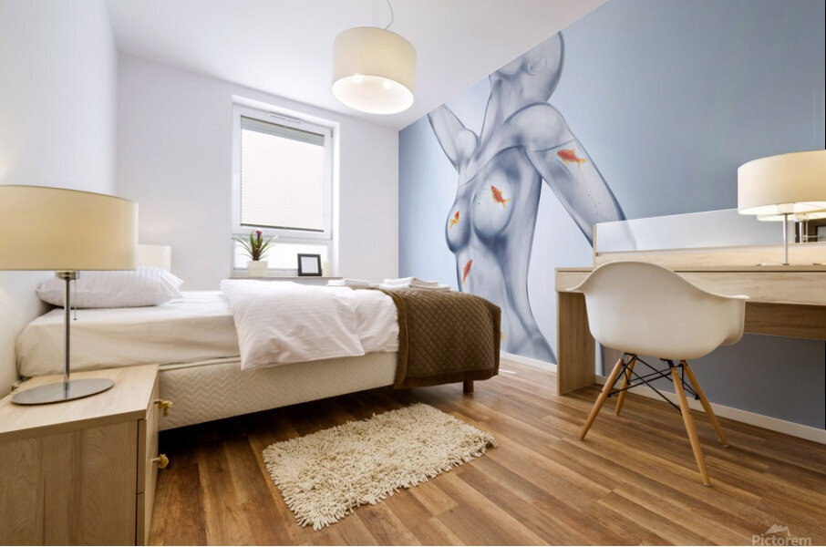 spiritual food Mural print