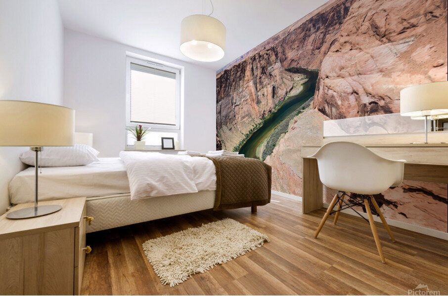 River Mural print