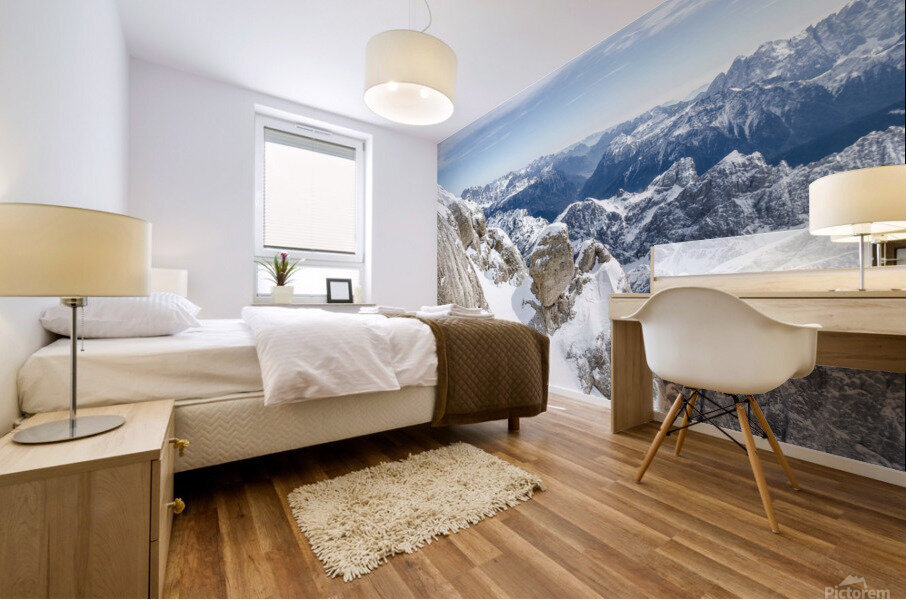 High Mountains Mural print
