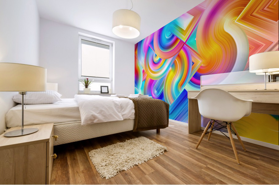Modern Art I Mural print