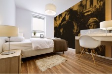 America gave it all Mural print