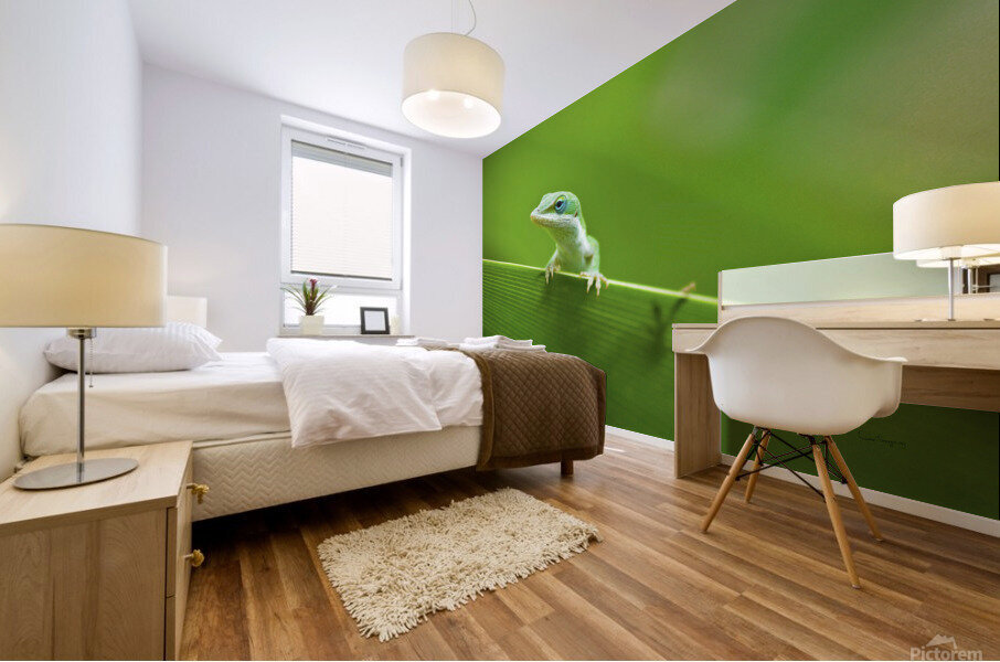 Anole Mural print