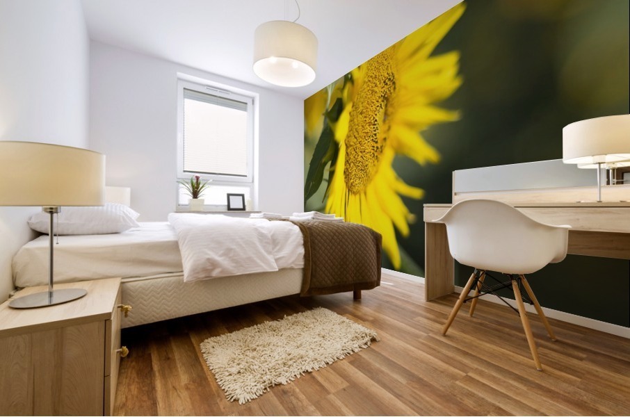 Sunflower Mural print