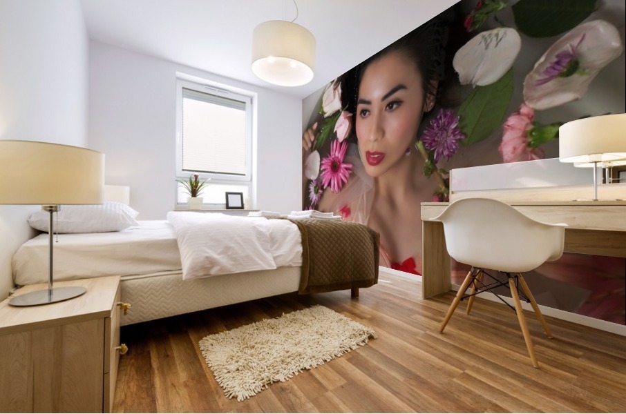 Pink Lady Mural print