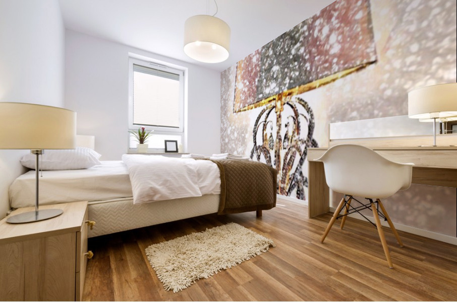 Crystal Empress Lamp Mural print