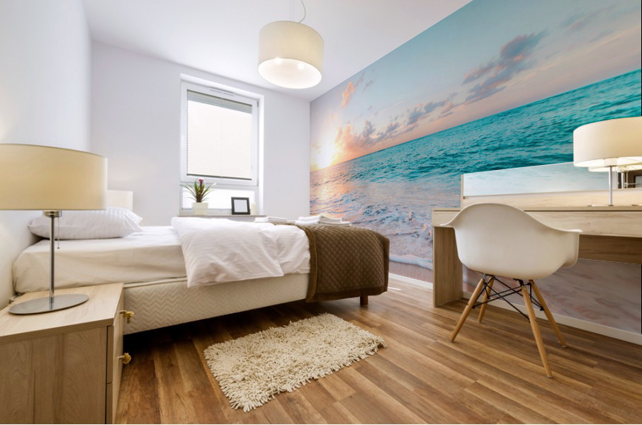Gulf Shore Pastel Mural print