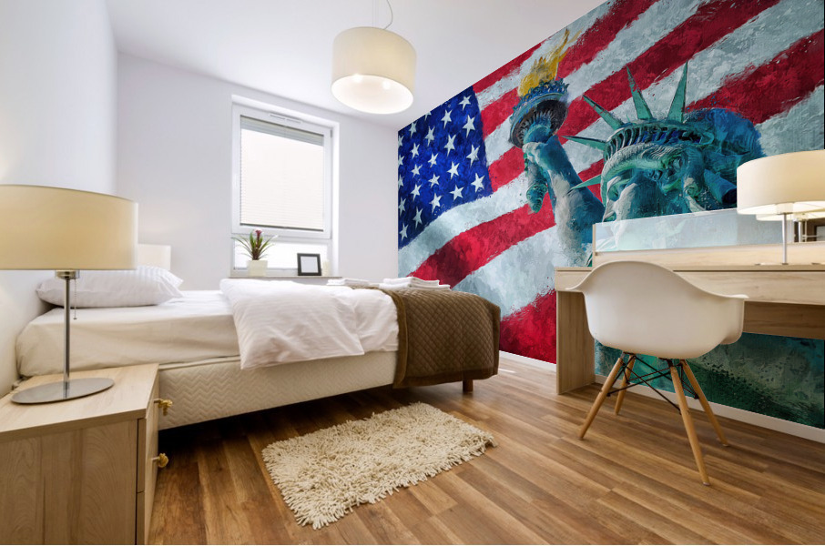 American Freedom Mural print