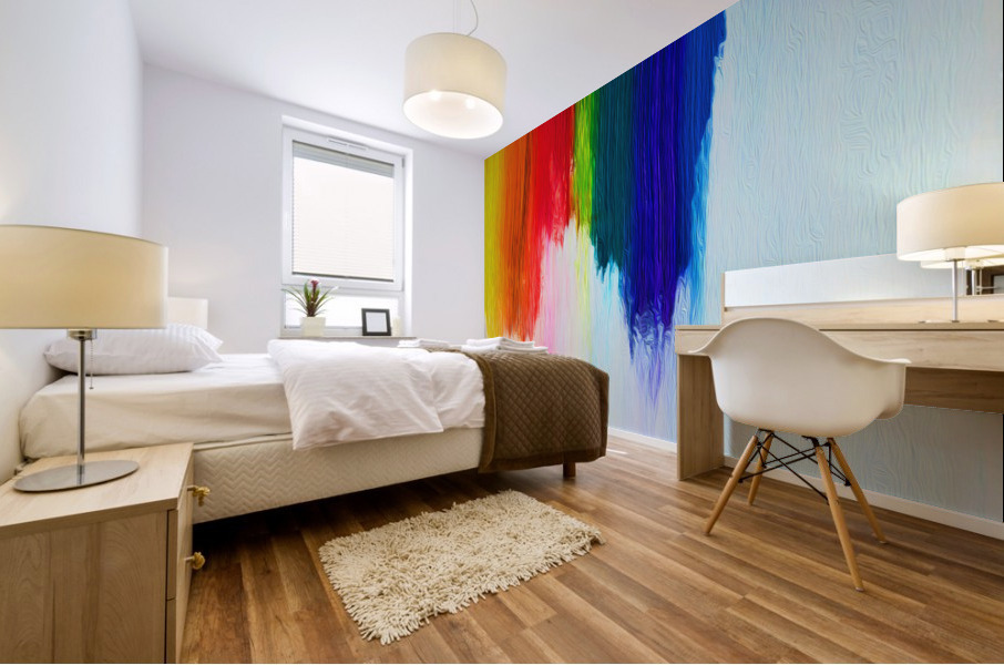 Pride Abstract Mural print