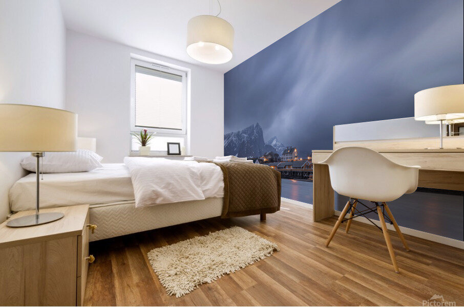 Dark yellow Mural print