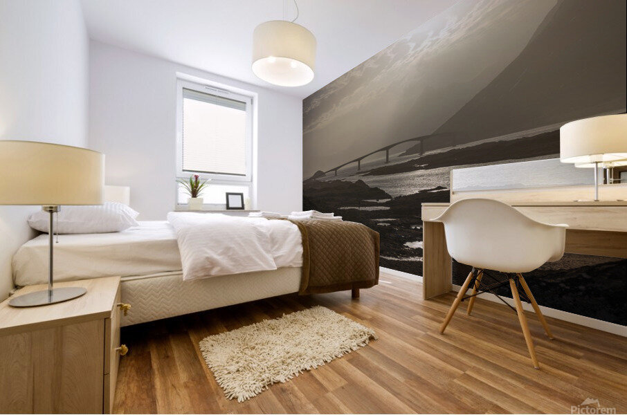 The Bridge Mural print