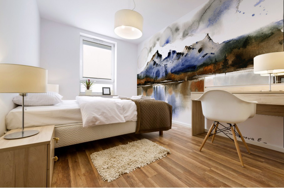 Mountains 2 Mural print