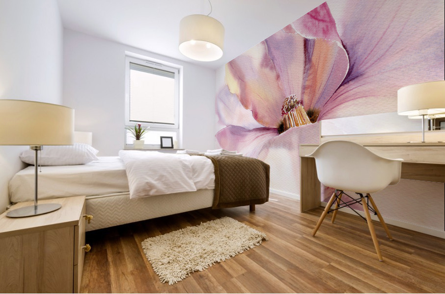 Magnolia Flower square Mural print