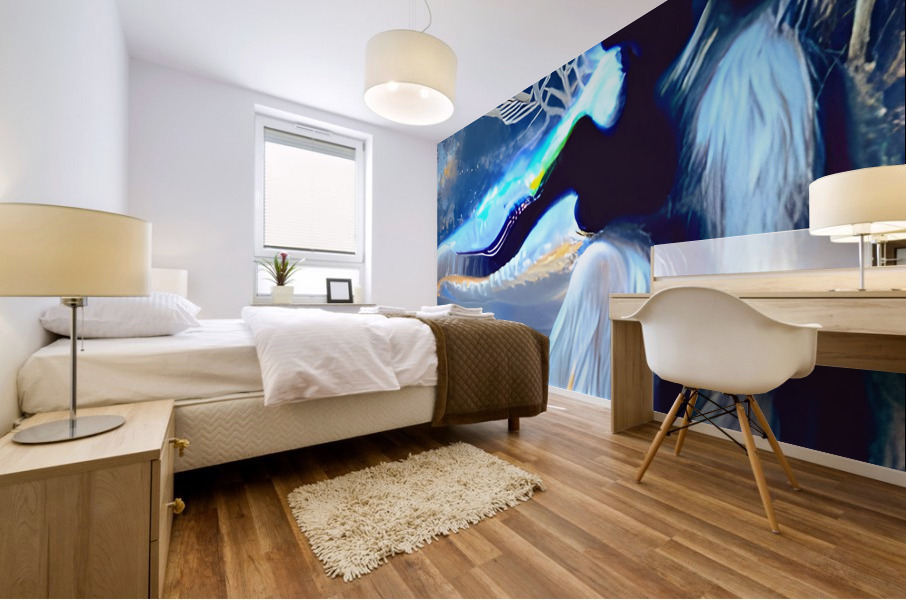 Angel Wings Mural print