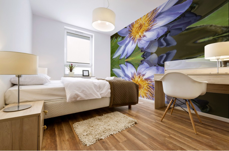 Water Lilies Mural print