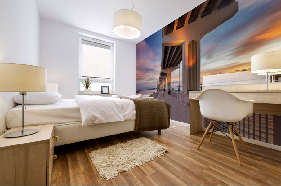 Max Brewer Bridge Mural print