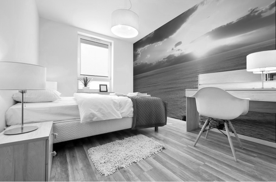 BW Serenity Perfect Bliss Sunset Mural print
